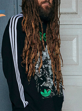 Adidas/阿迪达斯正品LONGLSEEVE KORN三叶草男士T恤IW7523