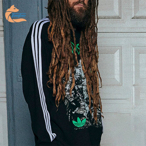 阿迪达斯男士圆领长袖T恤