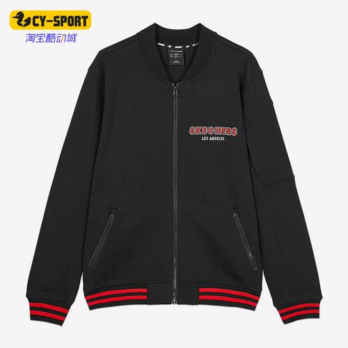 Skechers/斯凯奇正品春季新款男子保暖夹克外套L121M005