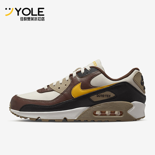 Nike/耐克正品Air Max 90男女低帮拼接气垫减震跑步鞋FD5810-201