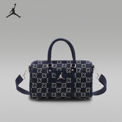 Nike/耐克正品JORDAN男女款运动复古满印迷你斜挎包IZ8440-455