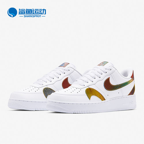 耐克nike正品af1倒钩男子板鞋