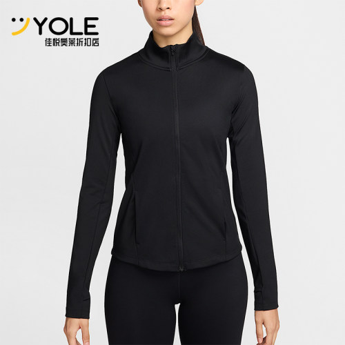 Nike/耐克正品春季女士简约休闲日常经典无帽运动外套FV7952-010