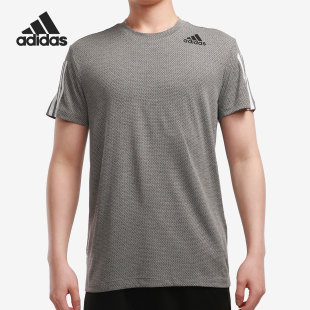 阿迪达斯正品 运动短袖 当季 男子休闲时尚 T恤GP7655 新款 Adidas