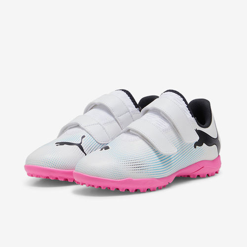 Puma/彪马正品入门级TF碎钉儿童魔术贴运动足球鞋107740-01