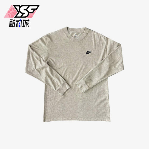 Nike/耐克正品春季男士针织透气套头宽松休闲运动长袖DX1002-250