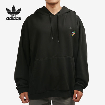 Adidas/阿迪达斯正品三叶草新款男子小黄蜂系列套头卫衣 HB6864