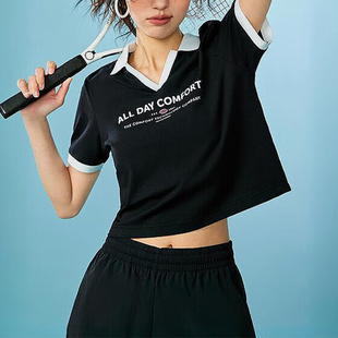 Skechers 斯凯奇正品 2024新款 女士日常撞色潮流透气POLO衫