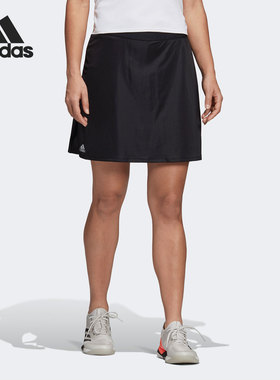 Adidas/阿迪达斯正品女子半身裙透气休闲有内衬网球短裙 DW8693