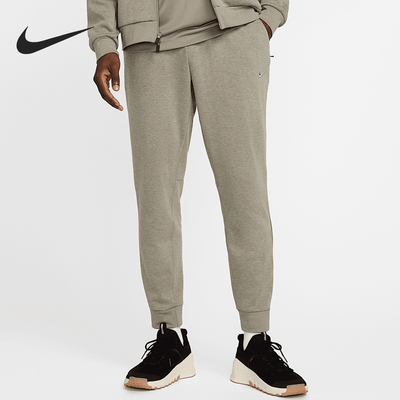 Nike/耐克正品Dri-FIT男士透气系带针织简约训练长裤FZ0975-320