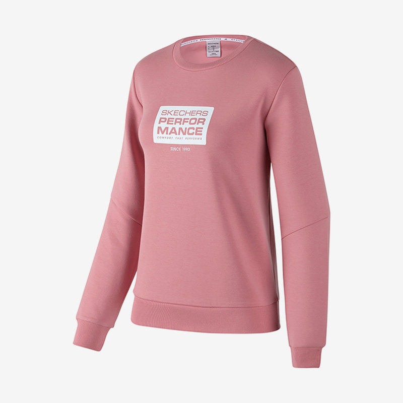 Skechers/斯凯奇正品新款休闲圆领女子针织宽松套头运动卫衣,运动服/休闲服装,运动卫衣/套头衫,淘宝优惠券,粉丝福利购,淘宝优惠卷