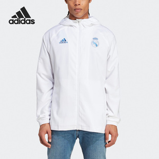 Adidas/阿迪达斯正品皇马新款训练男子运动夹克外套HT6459