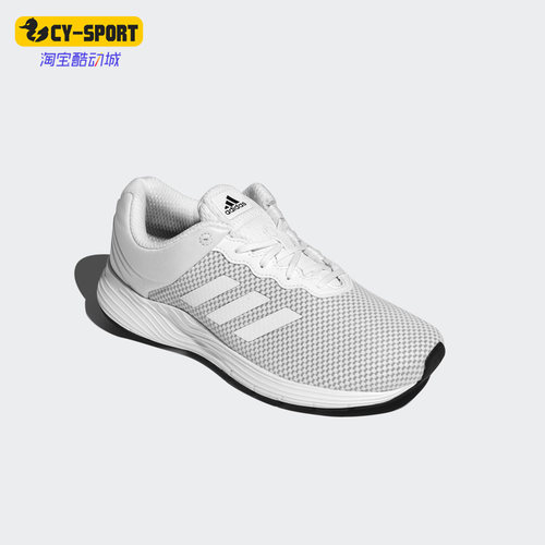 Adidas/阿迪达斯正品冬季低帮轻便休闲男子耐磨运动跑步鞋FX2055