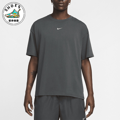 耐克男士透气复古短袖T恤