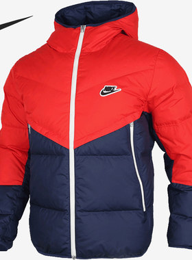Nike/耐克正品当季新款男子运动训练时尚耐磨羽绒服CU4405-673
