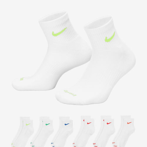 Nike耐克正品Everyday Plus儿童足弓支撑短筒运动袜SX6899-968