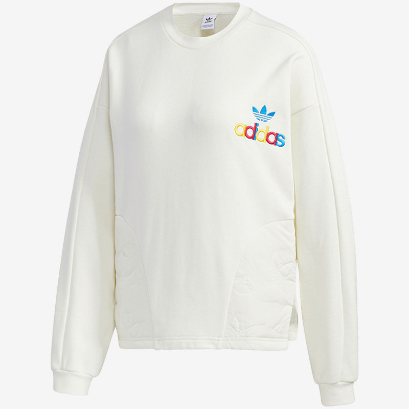 Adidas/阿迪达斯正品adidas三叶草 Crew Sweat女装运动卫衣GV2932
