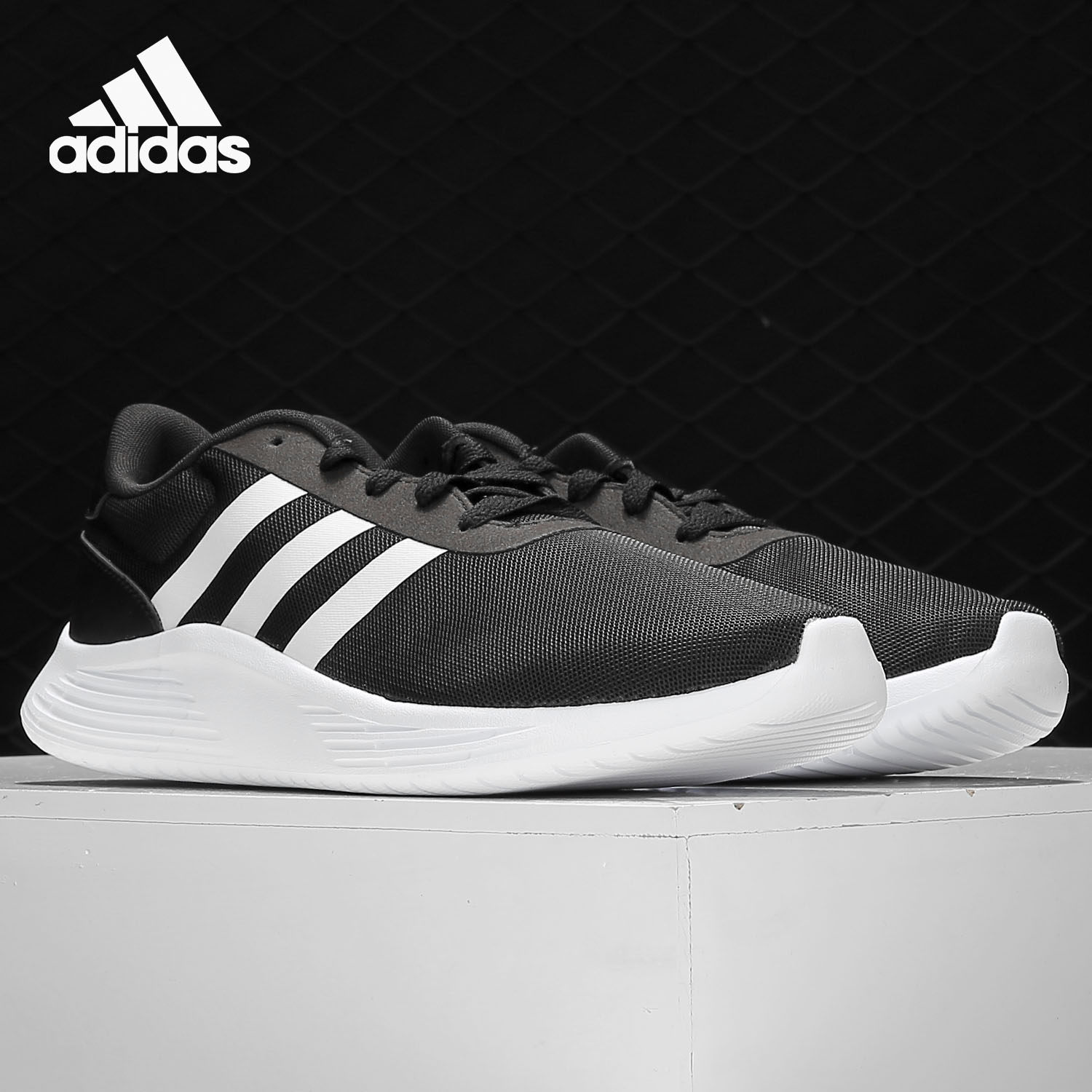 Adidas/阿迪达斯正品男子LITE RACER 2.0PE运动跑步鞋 EG3283