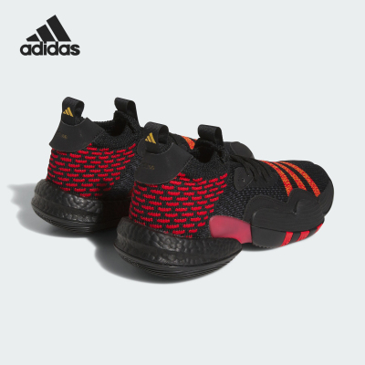 Adidas/阿迪达斯正品男款时尚百搭耐磨透气低帮篮球鞋HQ0986