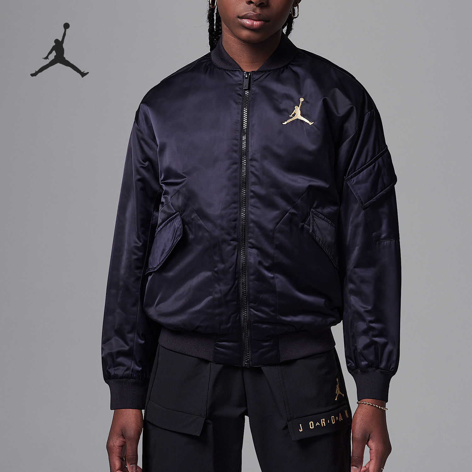 Nike/耐克正品Jordan 新年蜕变系列 大童复古夹克IB8305-010,童装/婴儿装/亲子装,普通外套,淘宝优惠券,粉丝福利购,淘宝优惠卷