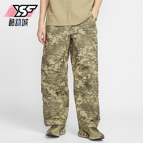 Nike/耐克正品2025夏季款男士运动宽松锥形迷彩长裤IO7488-276