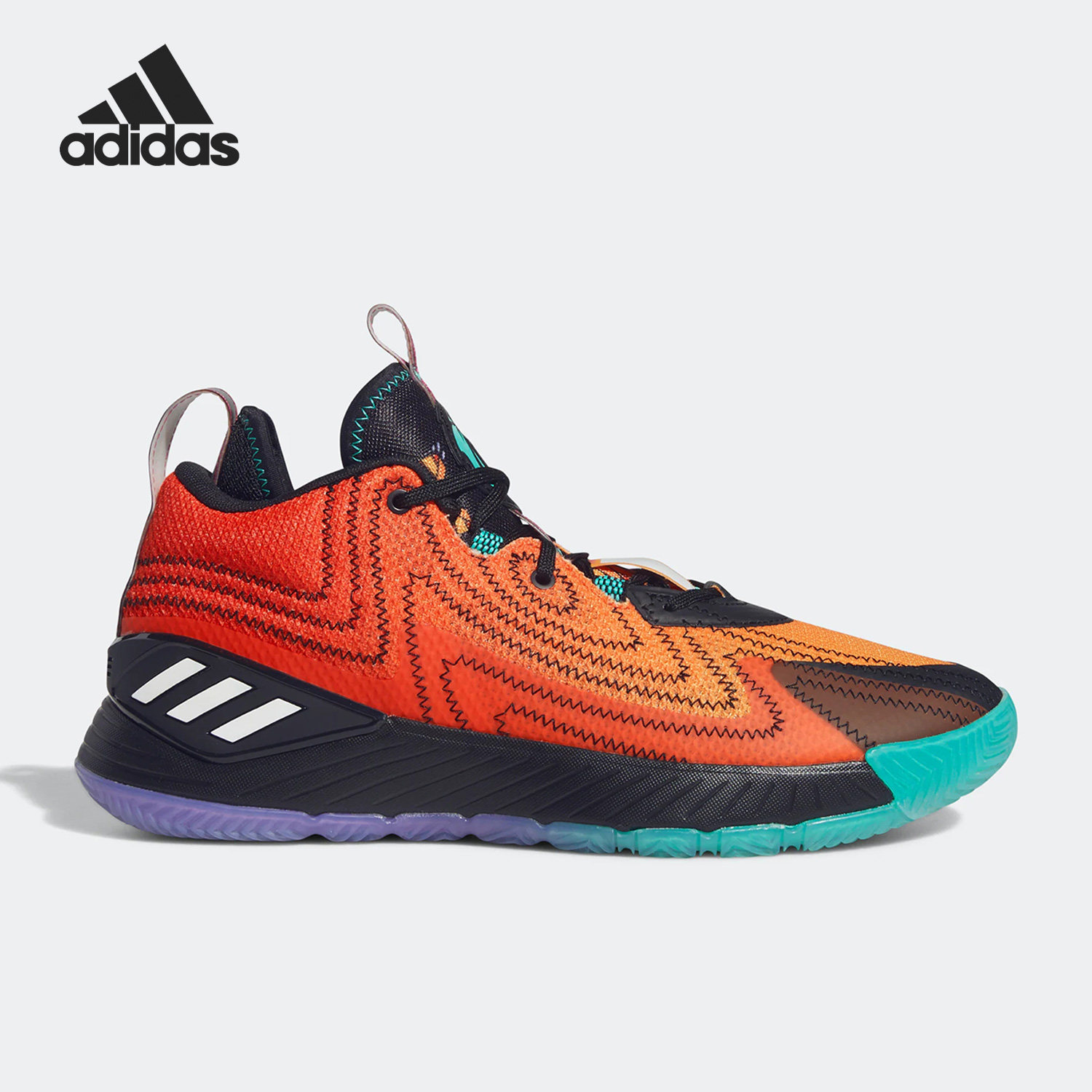 Adidas/阿迪达斯正品户外男士罗斯签名版专业篮球鞋GY4897