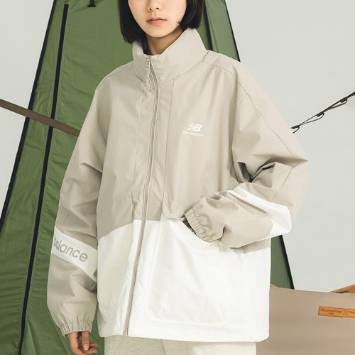 New Balance/NB正品户外男女同款简约训练夹克外套5AD12103-LBE