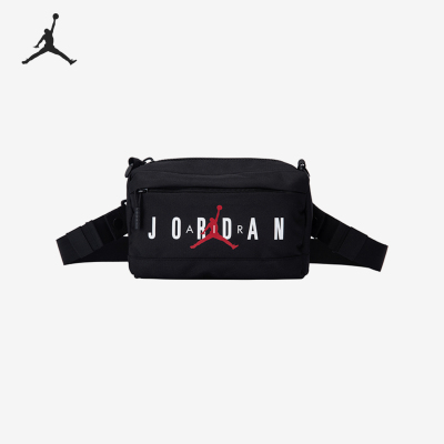 Nike/耐克正品JORDAN经典LOGO腰包新款黑色经典腰包IB8460-010