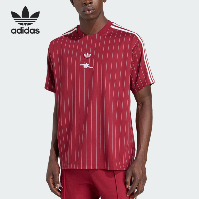 Adidas/阿迪达斯正品三叶草男女运动休闲复古短袖球衣T恤KB6427