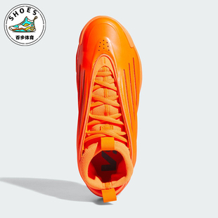 缓震篮球鞋 Adidas 9男女耐磨套入式 VOLUME JS1305 阿迪达斯正品