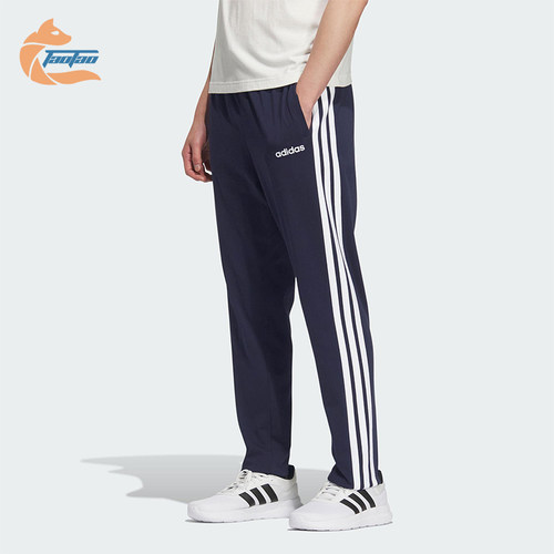 Adidas/阿迪达斯正品春季款男女运动经典三条纹直筒长裤KB0785