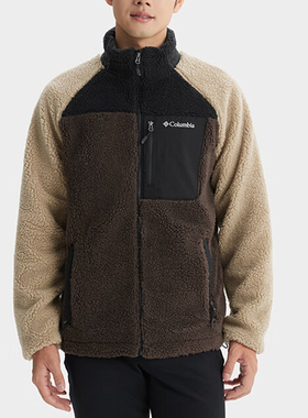 Columbia/哥伦比亚正品新款男士复古户外抓绒外套AE0918231