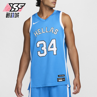 轻盈训练吸湿排汗篮球背心T恤HF5495 Nike 男士 夏季 435 耐克正品