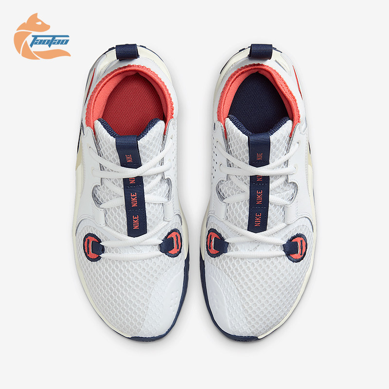 Nike/耐克官方正品2025夏季款儿童中帮经典鞋带运动网眼篮球鞋