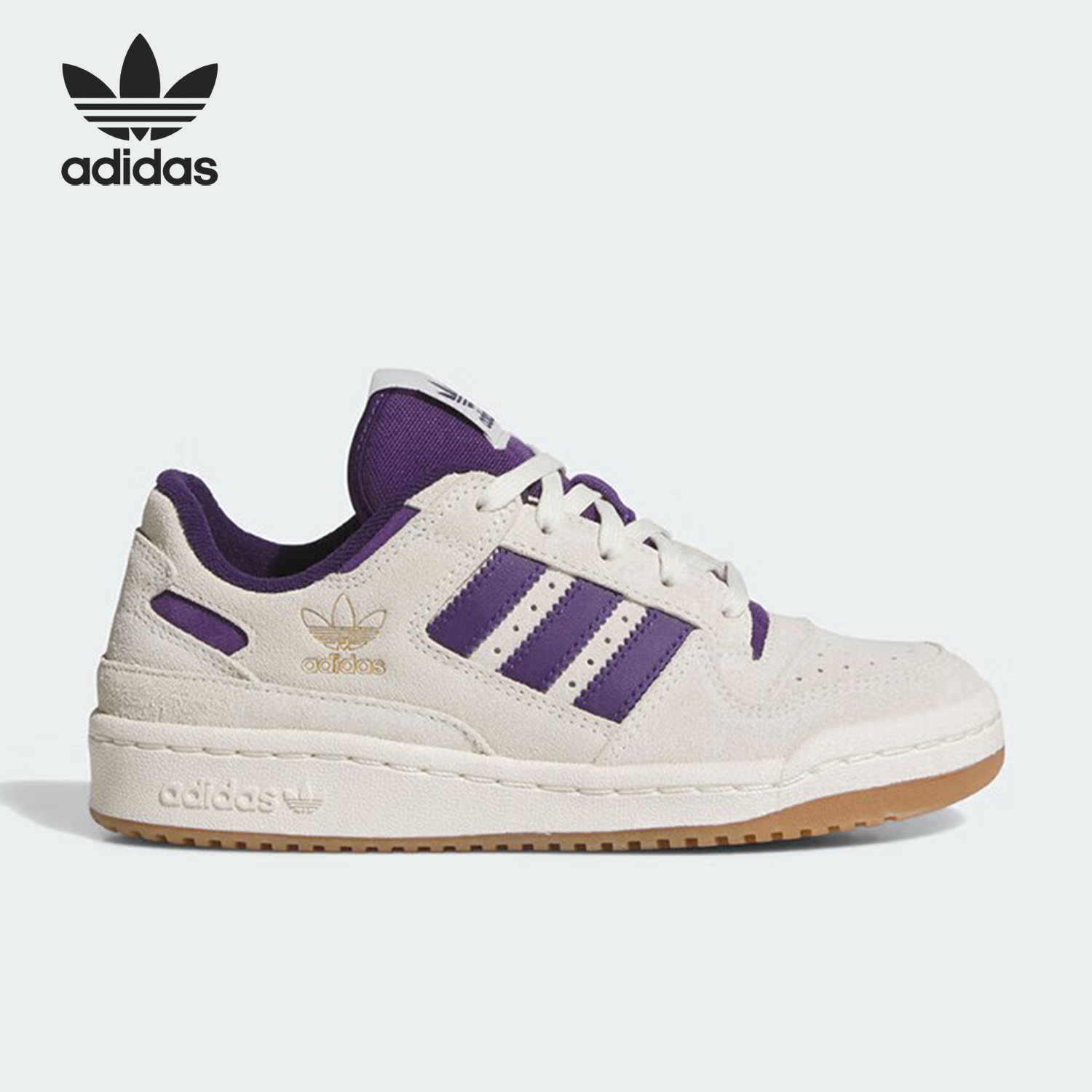 Adidas/阿迪达斯正品三叶草大童经典休闲轻便低帮板鞋JR0381