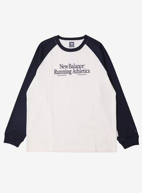 New Balance/NB正品运动男女同款舒适透气圆领长相T恤NDE31051-IV