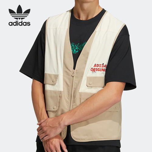 阿迪达斯正品男女运动马甲