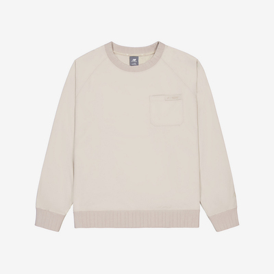 New Balance/NB正品2025新款男子运动休闲卫衣套头衫NCE35071-BEI