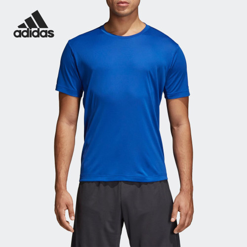 Adidas/阿迪达斯正品当季新款男子舒适休闲运动透气T恤 CE0814