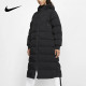 防风保暖运动羽绒服 Nike 连帽长款 女子冬季 BV3138 耐克正品