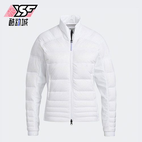 Adidas/阿迪达斯正品Golf新款女白色高尔夫经典保暖羽绒服GT3366