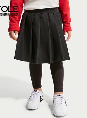 Nike/耐克正品2025冬季款婴童耐穿运动紧身休闲连裤裙IU5443-010