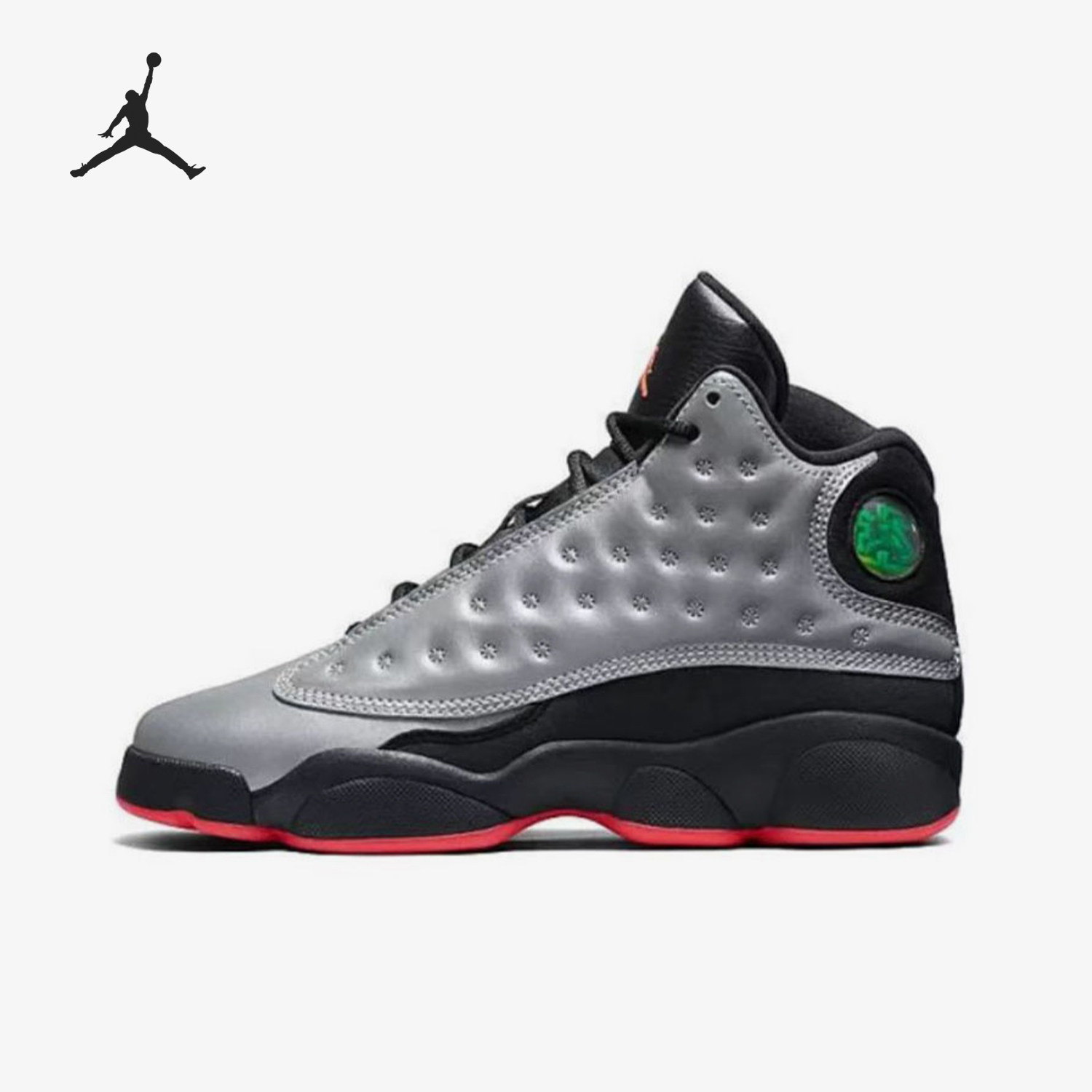 Nike/耐克正品儿童减震防滑耐磨复古高帮篮球鞋696299-023