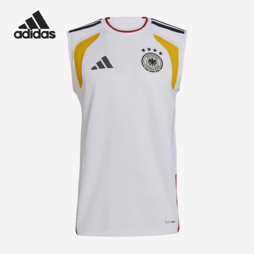 Adidas/阿迪达斯正品男球衣训练衣无袖经典德国队运动T恤JZ4604