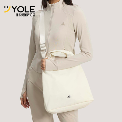 Adidas/阿迪达斯正品2026女士日常运动经典托特包斜挎包KS5214