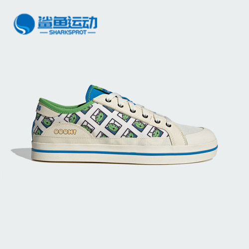阿迪达斯男女帆布休闲板鞋