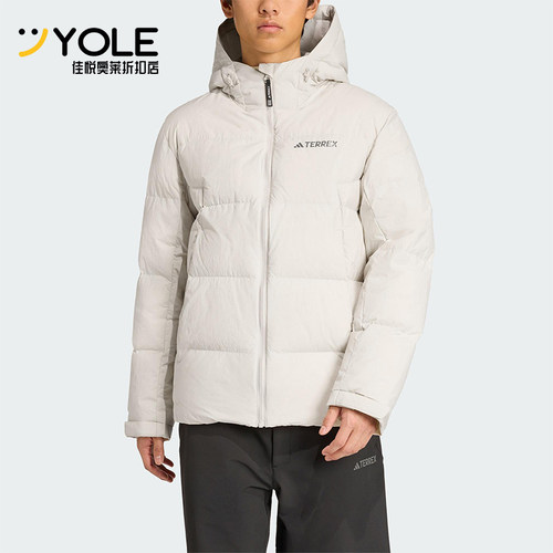 Adidas/阿迪达斯正品冬季男士运动户外拒水防风经典羽绒服JV8722