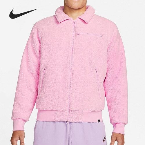 Nike/耐克正品当季男子羊羔绒保暖翻领运动外套DM0873-629