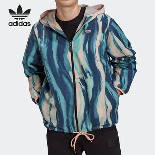 男子舒适运动休闲夹克外套 三叶草春季 GN3320 阿迪达斯正品 Adidas
