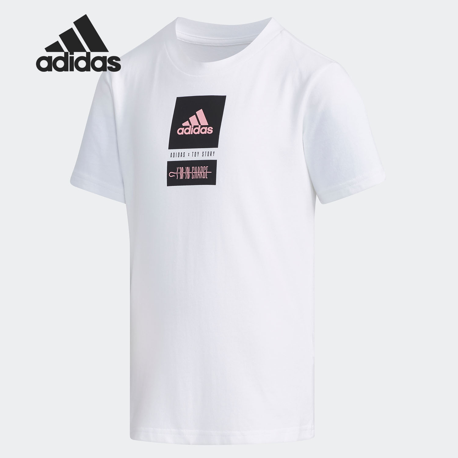 阿迪达斯圆领短袖上衣